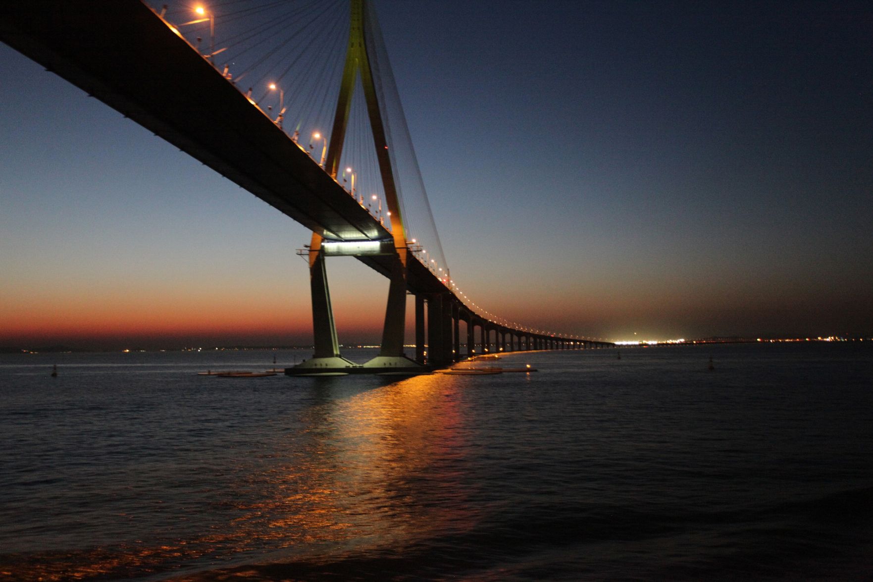 Leaving Incheon, South Korea